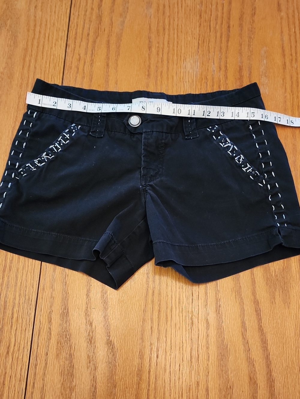 BKE Casuals Cotton Blend Shorts with Contrast Stitching - Picture 5 of 16
